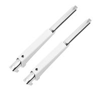 Bailinks Adjustable Jar Opener, 2-Pack Bottle Can Openers with Non-Slip Handle, Versatile Manual Lid Openers, Suitable for Weak Hands(White)