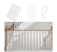 Bailinks Child Safety Net, 9ft X 2ft Balconies, Terraces and Balustrade Stair Guards for Children Kids Pets
