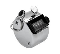 Bailinks Clicker Counter Metal Hand Tally Counters,4-Digit Lap Counter Manual Clicker for Golf, Sport,School Event