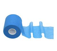 Bailinks Foam Badminton Grip Tape Cushion-Anti-Slip PE Tape for Tennis & Sports Rackets,Protective Underwrap for Injury Prevention,Non-Adhesive 7cm x 27m (Light Blue)