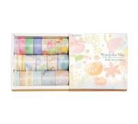 Bailinks Vintage Washi Tape Set for Scrapbooking,20 Rolls Decorative Masking Tape Multi-pattern Scrapbook Tape Stickers for DIY Crafts Bullet Journals Planners,Gift Wrapping Decoration