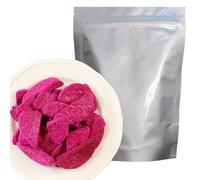 BaiLiSnacky 100g Freeze Dried Dragon Fruit | 100% Natural Dried Dragonfruit Vegan & Vitamins Retained Make Smoothie Powder or Snacking