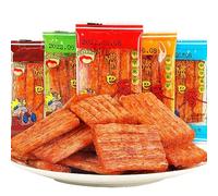 BaiLiSnacky 66 Small packs Spicy Strips - Spicy Gluten Latiao, Chinese Special Casual Snack Food, Made From Wheat/Chili/Spice, Low Sugar and Low Calories, Best Vegan