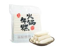 BaiLiSnacky Chinese Sticky Rice Cake Rice Cake Stick 400g Natural Asian Topokki Tteokbokki Snack - Ideal for Hot Pot Stir Fry Chewy, Sweet Delight (Rice Cake Sticks)