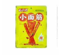 BaiLiSnacky Gluten Latiao Strips 68g*2Pcs Chinese Special Classic Handmade Delicious Snacking Super Hot & Sweet Nostalgic Flavor Classic Casual Food (small gluten*2)
