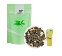 BaiLiSnacky Jasmine Green Tea Loose Leaf 500g - Natural Blend of Chinese Green Tea & Essential Oil - Sweet & Summery Notes of Jasmine Blossoms