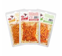 BaiLiSnacky Latiao 90g Spicy and Delicious Snacking Chinese Special Authentic Hot Latiao Bites Asian Street Food Vegetarian (Three packs of mixed)