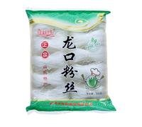 BaiLiSnacky Lungkow Mung Beans Thread Vermicelli Noodles 500g pack Gluten-Free for Asian Food vegetarianism Low-Calorie (Longkou Vermicelli-500g)