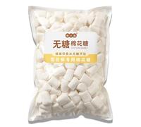 BaiLiSnacky Marshmallows 500g - Zero Sugar Ideal for Coffee Lovers & Home Bakers Airy Light Resealable Bag Cake Decorations