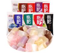 BaiLiSnacky Natural Jelly Crystals, 20 pack,Coconut, Various flavors,Low Sugar, Plant-Based, Jelly Powders, Vegan Jelly Powder, Vegetarian Jello, Sweets, Vegan Sweets (Passion fruit flavor,10 packs)