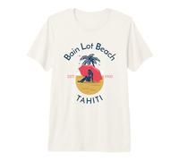 Bain Lot Beach Tahiti Premium T-Shirt