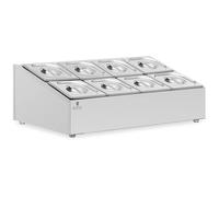 Bain Marie 2 x 4 GN 1/6 15.2 l Royal Catering - Ingredient Containers by