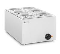 Bain Marie 640 W 6 x GN 1/6 Royal Catering - Industrial Bain Maries by Silver