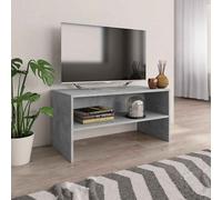 baina 80cm wooden tv stand - concrete grey