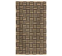 Baina Saroma Bath Mat Sand/Noir One Size