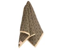 Baina Torrens Hand Towel Sand/Noir One Size