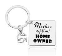 Baipilu for New Home Keyring New Memories Key Chain Homeowner Keyring First Home Gift Housewarming Gift Realtor Closing Gifts House Keyring Moving in Key Chain Gift for New Home Owners