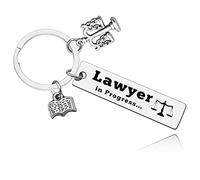 Baipilu Lawyer Keyring for Women Men Thank You Gifts for Attorney Graduation Gift for Law School Student Lawyer Inspirational Presents Thanksgiving Birthday Christmas Keyring for Lawyer Attorney