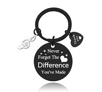 Baipilu Music Lovers Keyring Gift Musician Thank You Keyring Gift Inspirational Keyring Gift for Friend Graduation Gift for Music Student Appreciation Gift for Music Teacher Music Lover Leaving Gift
