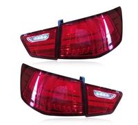 Baiqimv Car Tail Light For Kia For Forte For Cerato 2009-2013 Taillight Assembly LED Rear Light Turning Signal Brake Reverse Light(Red)