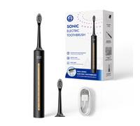 BAIR CARE A9 Sonic Electric Toothbrush with 180-Day Long Battery Life, Rechargeable, 5 Cleaning Modes & 3 Intensities, Smart Timer, IPX7 Waterproof, Professional Oral Care for Adults
