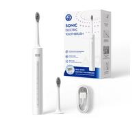 BAIR CARE A9 Sonic Electric Toothbrush with 180-Day Long Battery Life, Rechargeable, 5 Cleaning Modes & 3 Intensities, Smart Timer, IPX7 Waterproof, Professional Oral Care for Adults
