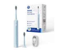 BAIR CARE A9 Sonic Electric Toothbrush with 180-Day Long Battery Life, Rechargeable, 5 Cleaning Modes & 3 Intensities, Smart Timer, IPX7 Waterproof, Professional Oral Care for Adults