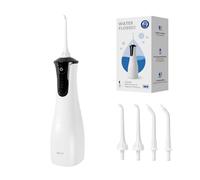 BAIR CARE M4 Portable Water Flosser with Press Spray Mode, 30-Day Battery Life, USB Rechargeable, 4 Cleaning Modes, IPX7 Waterproof, Compact Oral Irrigator for Daily Care & Travel