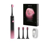 BAIR CARE X6 Sonic Electric Toothbrush - 90-Day Long Battery, Rechargeable, 5 Modes, High-Frequency Vibration, IPX7 Waterproof, Daily Oral Care