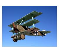 BAIR DR-1 Fokker Triplane 36 Inch Brushless Electric Scale Aircraft Kit A-BA013