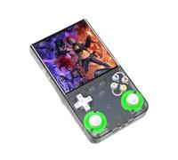 BAIR XS R36 Ultra Retro Handheld Game Console, 4-Inch IPS Screen, Linux System, WiFi-Enabled, 64GB Storage with 15,000+ Games, 10000mAh Battery (Black)