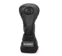 BAIRBRE Golf Club Covers Black Leather 3 Wood Headcover Fariway Wood Head Cover Golf Headcover for All Brand