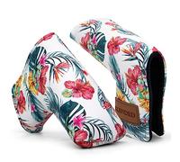 BAIRBRE Golf Club Covers Driver Covers Fairway Wood Head Cover Hybrid Headcover 3 Wood Headcovers Leather 3 Wood Headcovers Golf Head Covers for Scotty Cameron Taylormade Titleist Odyssey