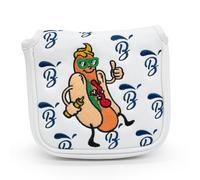 BAIRBRE Golf Putter Covers Hotdog Golf Mallet Putter Headcover Blade Putter Covers Leather Golf Headcover with Magnetic Golf Club Covers for Scotty Cameron Taylormade Titleist Odyssey