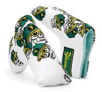 BAIRBRE Putter Covers Funny Skeleton Golf Mallet Putter Head Covers Blade Putter Covers Putter Headcover Leather Golf Headcover with Magnetic Closure for All Brand (for Blade)