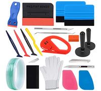 BAIRFAR 52 PCS Car Window Tint Kit, Car Autofoils Sound Foil, Vinyl Wrap Application Tool Kit, Window Tinting Kit for Applying Self Adhesive Window Decal Stickers