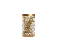 Baisacrafts merry christmas decorations Christmas decorations, platinum boutique painted Christmas balls set, Christmas tree decorative balls