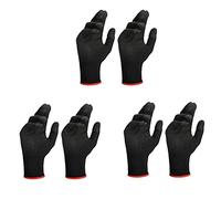Baisha 6Pcs Game Gloves for PUBG Sweat Proof Non-Scratch Sensitive Press Screen Gaming Finger Thumb Sleeve Gloves
