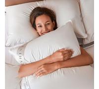 baisihan OverCloud™ Goose Down Pillows,Standard Size Medium