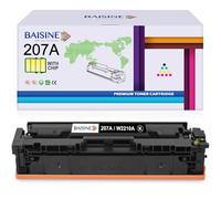 BAISINE 207A Black Toner Cartridge Compatible for HP 207A W2210A Toner | Compatible for HP Color Laserjet Pro MFP M283fdw M282nw M283fdn, Color Laserjet Pro M255dw W2210X 207X