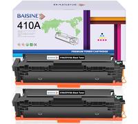 BAISINE 410A Black Toner Cartridges Compatible for HP 410A CF410A 410X CF410X Toner for HP Color Laserjet Pro MFP M477fdw M477fnw M477fdn M377dw M452dn M452nw M452dw