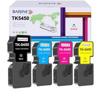 BAISINE TK5450 Toner Compatible with Kyocera TK-5450 for Kyocera Ecosys MA2600cwfx MA2600cfx PA2600cwx PA2600cx MA2600 PA2600 Plus TK-5450K TK-5450C TK-5450M TK 5450Y