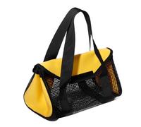 Bait Bag - Sc Bait on Net with Handle, Heavy Duty Organizer, Easy Carry | Jig Gate for Saltwater, Sweet, Beach, River, Lake, Pond, Deep Sea, Holiday, Camping, yellow, Se référer au descriptif, Refer