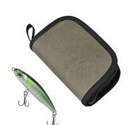 Bait Bags - Olive Green Fly Sequins Bag, for Flight Bait Storage | Compact Equipment Binder, EVA Fish Hook Bag, Wallet, Small, riferimento alla descrizione, Please refer to description