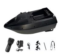 Bait Boat For Carp Fishing,Smart RC Bait Boats Speedboat,500m Range,0.5kg Baits Lights,Double Capacity,Cruise Control,Night