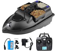 Bait Boat GPS with 12000mAh Battery, Smart RC Boot for Bait Removal, Night Light and 3 Independent Bait Subjects