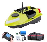 Bait Boat with GPS, 99 Waypoints, 600M Remote, Auto Return, Dual Motor, Three Tanks, 4 Hours Battery Life, for Fishing