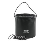 Bait Bucket - 4L Fishing Water Tank with Drawstring Strap, Foldable Waterproof Stand | Outdoor Equipment for Boats, Kayaks, Beaches