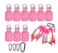 Bait Covers by - Strong and Durable 9 Piece Hook Cover | Squid Jig Hook Protector Case, Box Equipment Tools for Sea Water