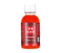 Bait Fish Additive,100ml Red Worm Concentrate Liquid, Fishing Baits, Anglers Fishing Accessories, Fish Bait Attraction Enhancer for Trout, Cod, Carp